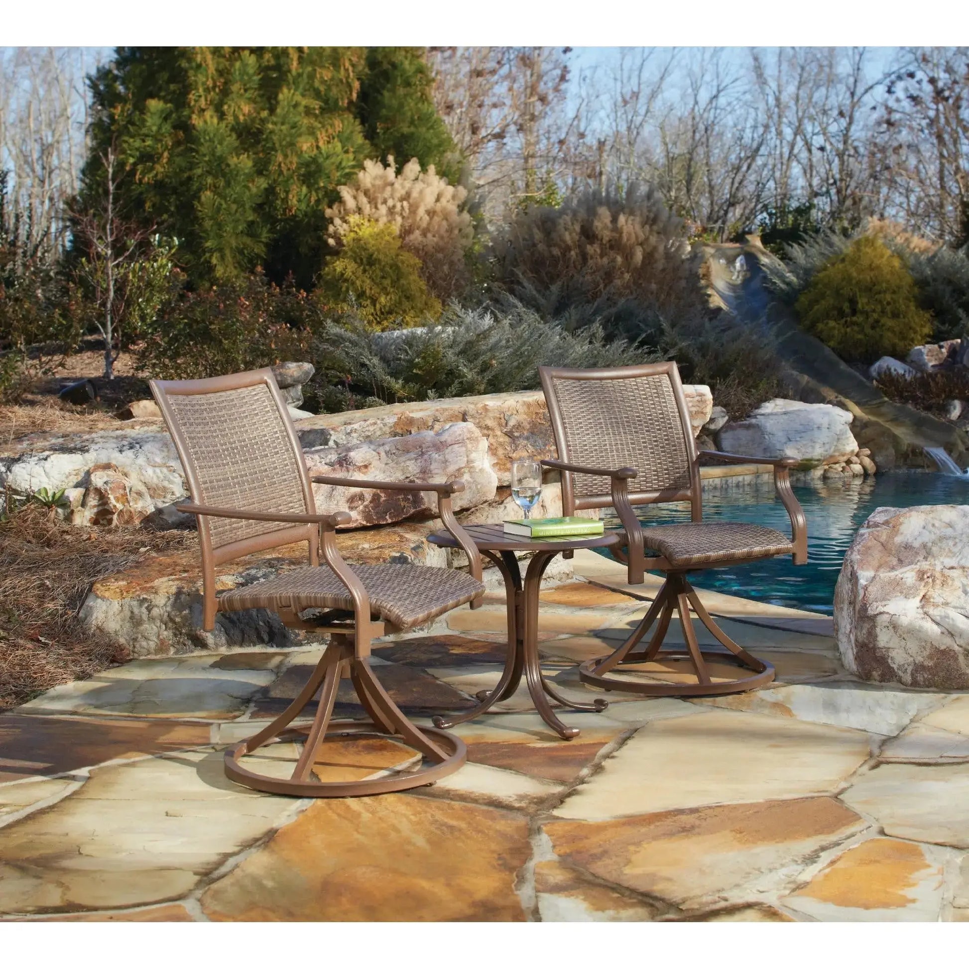 Panama Jack Island Cove 3 piece Bistro Set PJO-8001-ESP-3SD - BetterPatio.com