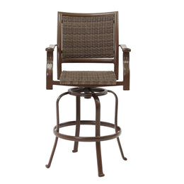Panama Jack Island Cove Woven Swivel Barstool 30" PJO-8001-ESP-SB (DISCONTINUED)