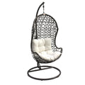 Panama Jack Hanging Chair w/Metal Stand & Cushions