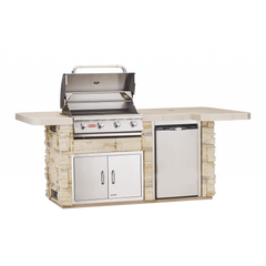 Bull Outdoor 8 Foot Power BBQ Island