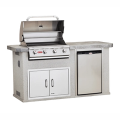 Bull Outdoor 6 Foot Power Q BBQ Island