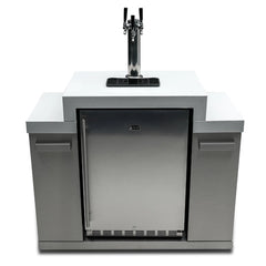 Mont Alpi Outdoor Keg-Center, Kegerator, Beer Cooler with 3 Taps / MA-KEG