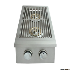 RCS Premier Double Side Burner-Slide-in-Propane
