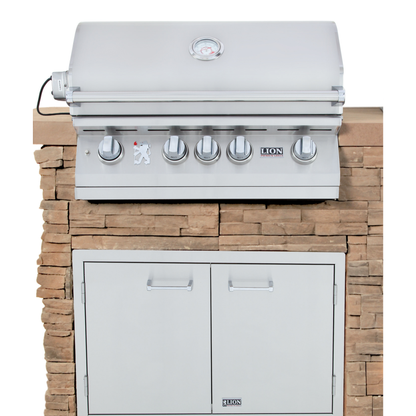 Lion Premium Grills Sensational Q 83 Inch BBQ Island - front view sensationalq2