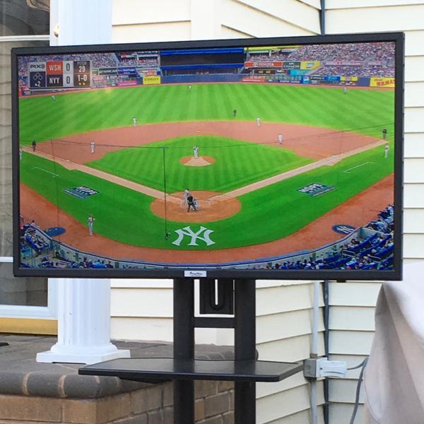MirageVision TV Silver Series 65" - rear angle view
