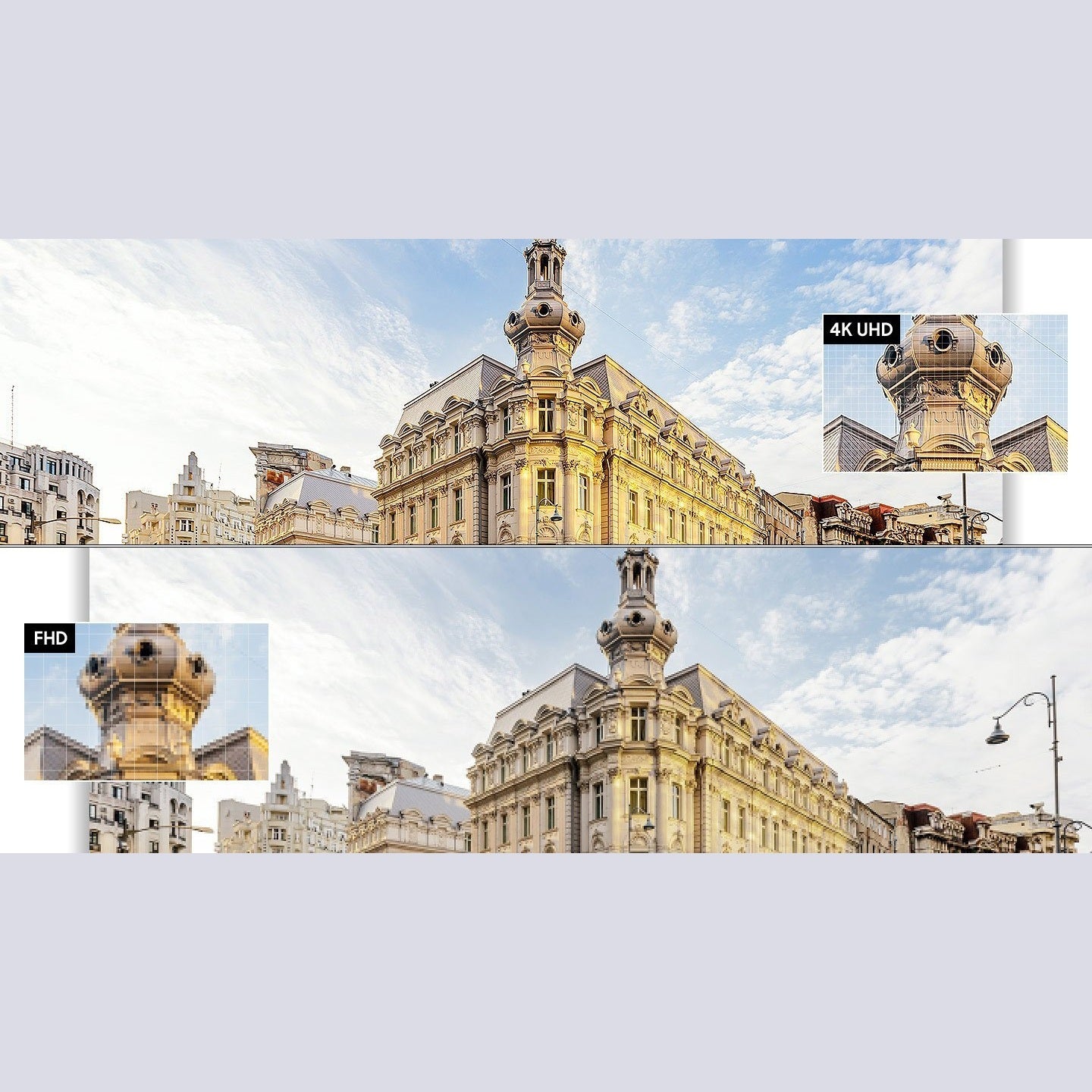 MirageVision TV Silver Series 55" - 4K UHD display feature