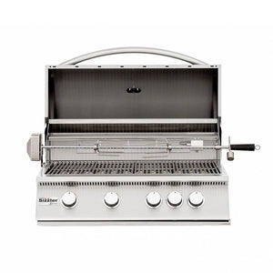 BetterPatio Designer Series 5 Foot BBQ Island with Blaze, Summerset or Coyote Grill