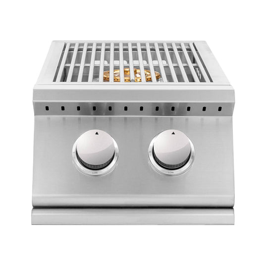 Summerset 15x15 inch Stainless Steel Drop In Sink and Hot and Cold Faucet SSNK-15D - BetterPatio.com