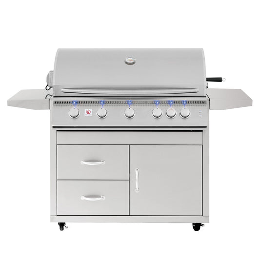 Summerset Sizzler Pro 40 Inch Freestanding Grill CART-SIZ40-DC - BetterPatio.com