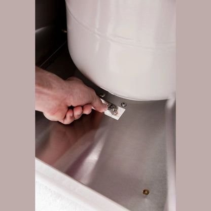Summerset 15x15 inch Stainless Steel Drop In Sink and Hot and Cold Faucet SSNK-15D - BetterPatio.com