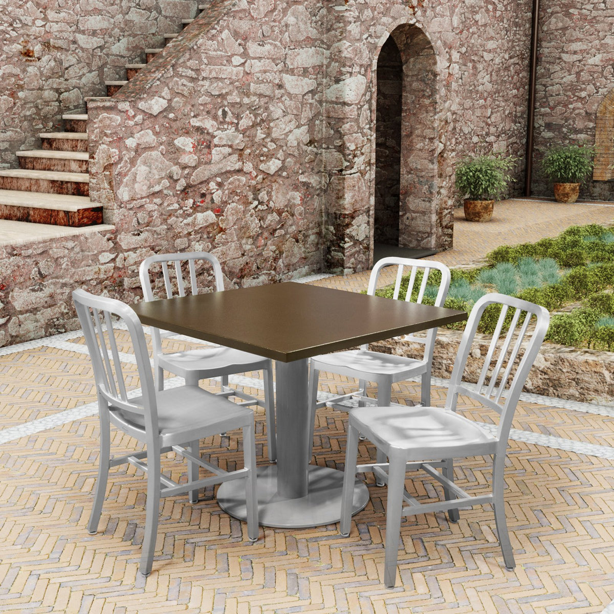 Source Echo Dining Side Chair SC-1016-162 - BetterPatio.com
