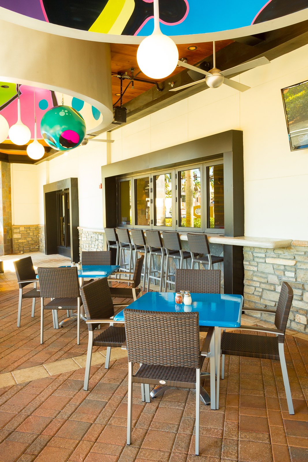 Source Furniture Fiji Wicker Bar Side Armless Chair - BetterPatio.com