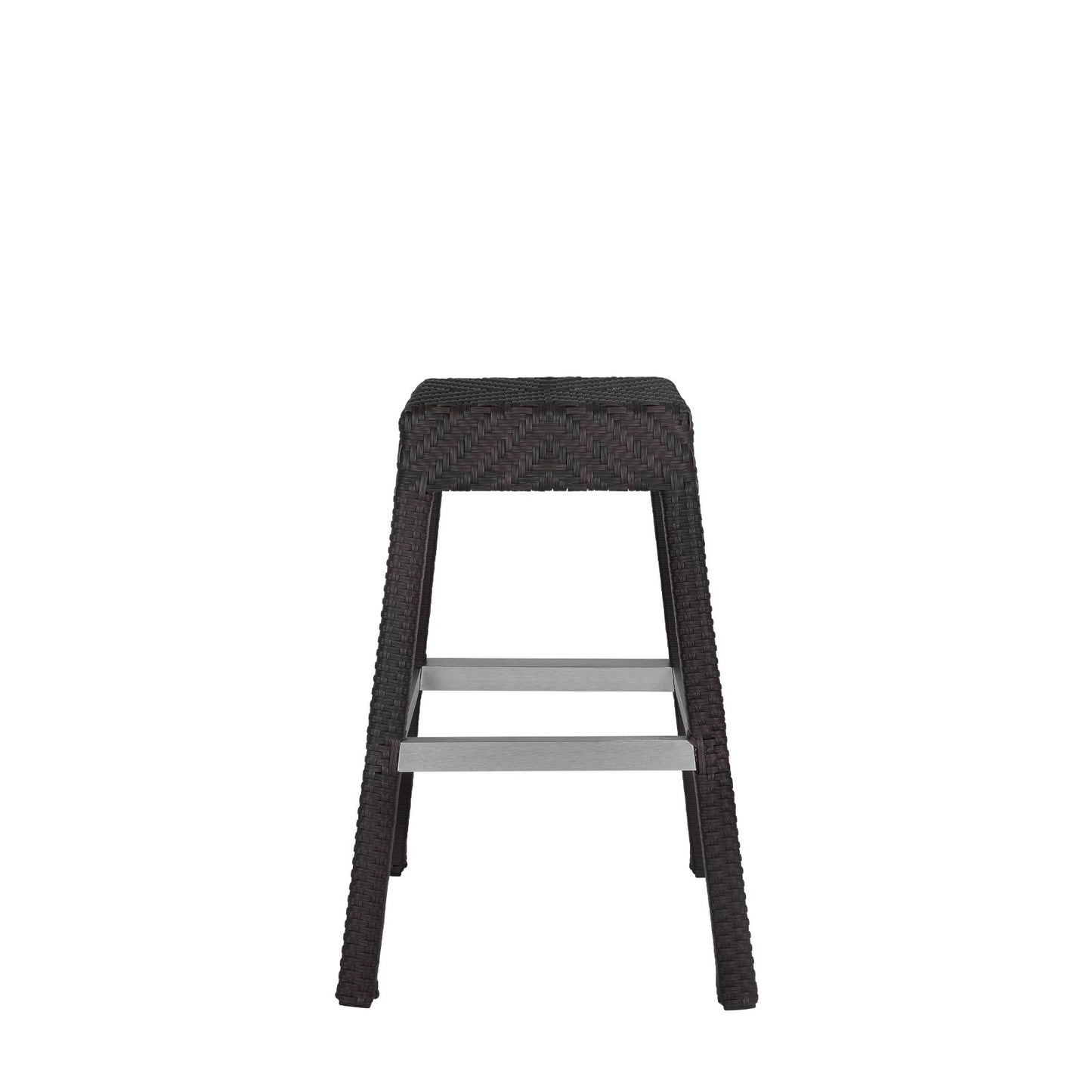 Source Miami Bar Stool Espresso Wicker SC-2014-171-ESP - BetterPatio.com