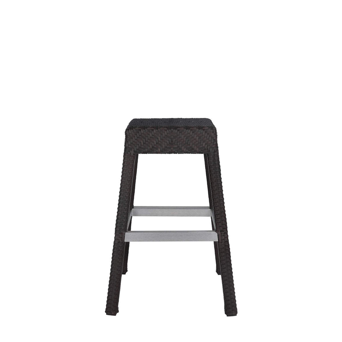 Source Miami Bar Stool Espresso Wicker SC-2014-171-ESP - BetterPatio.com