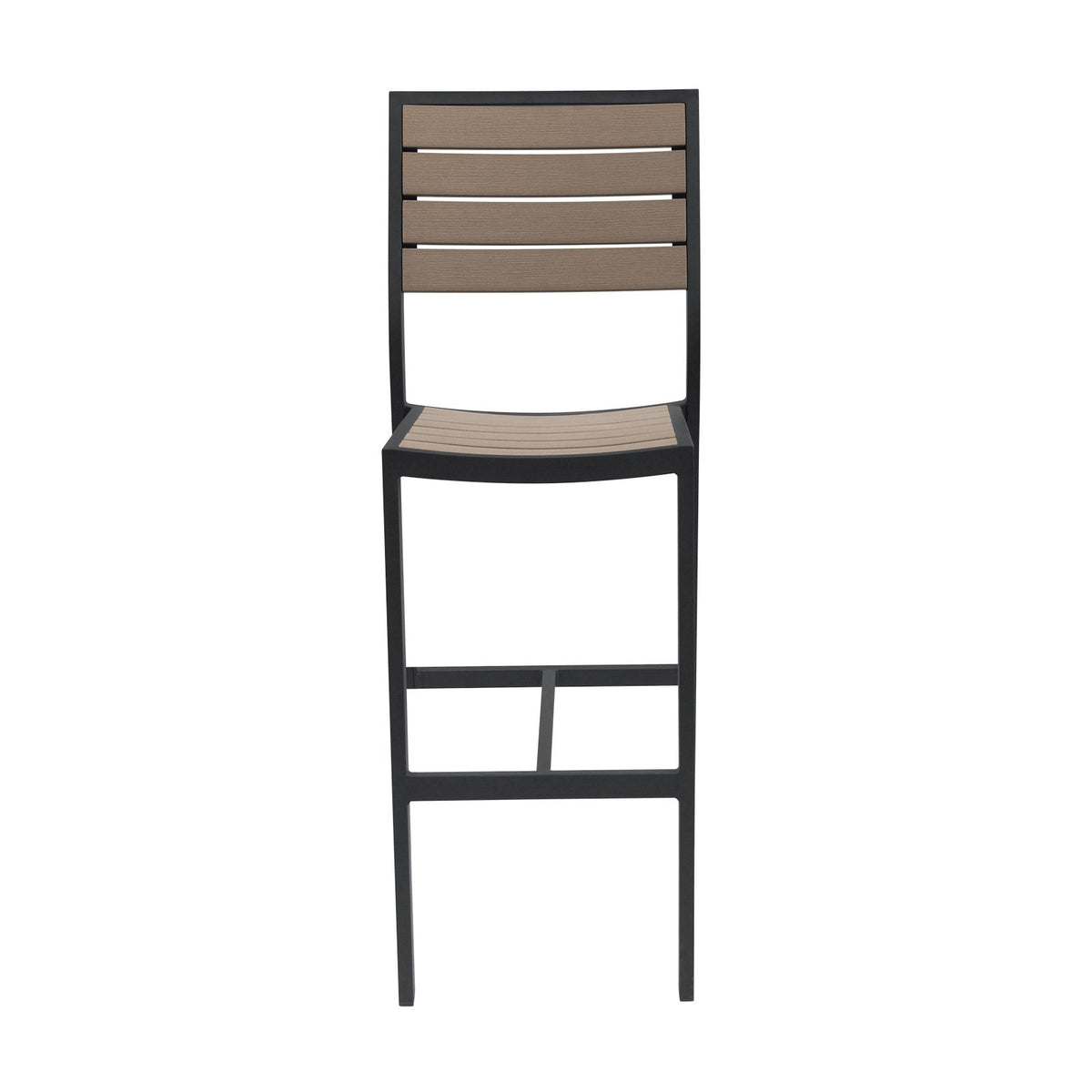 Source Napa Bar Side Chair Black Frame SC-2405-172-BLK - BetterPatio.com