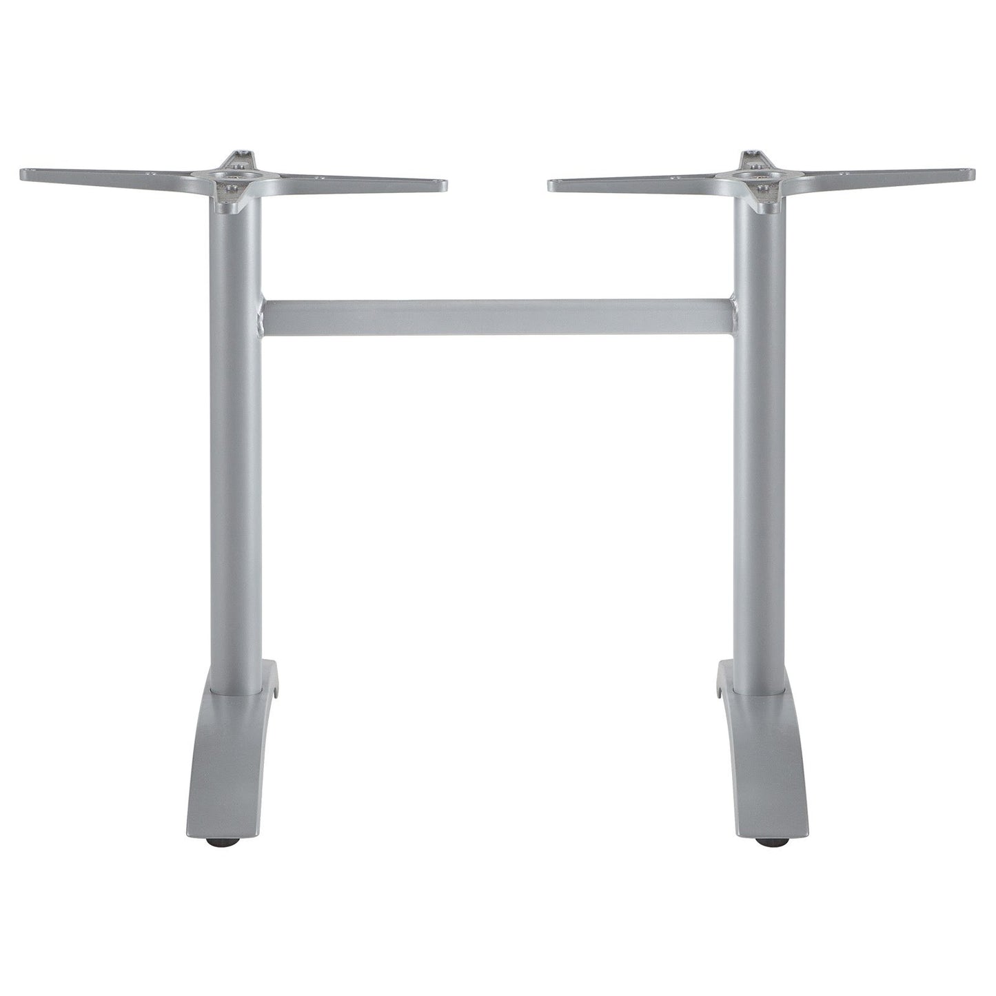 Source Palm 2 Aluminum Dining Base Silver SC-1002-587 - BetterPatio.com