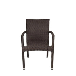 Source Furniture Sierra Dining Arm Chair, Expresso