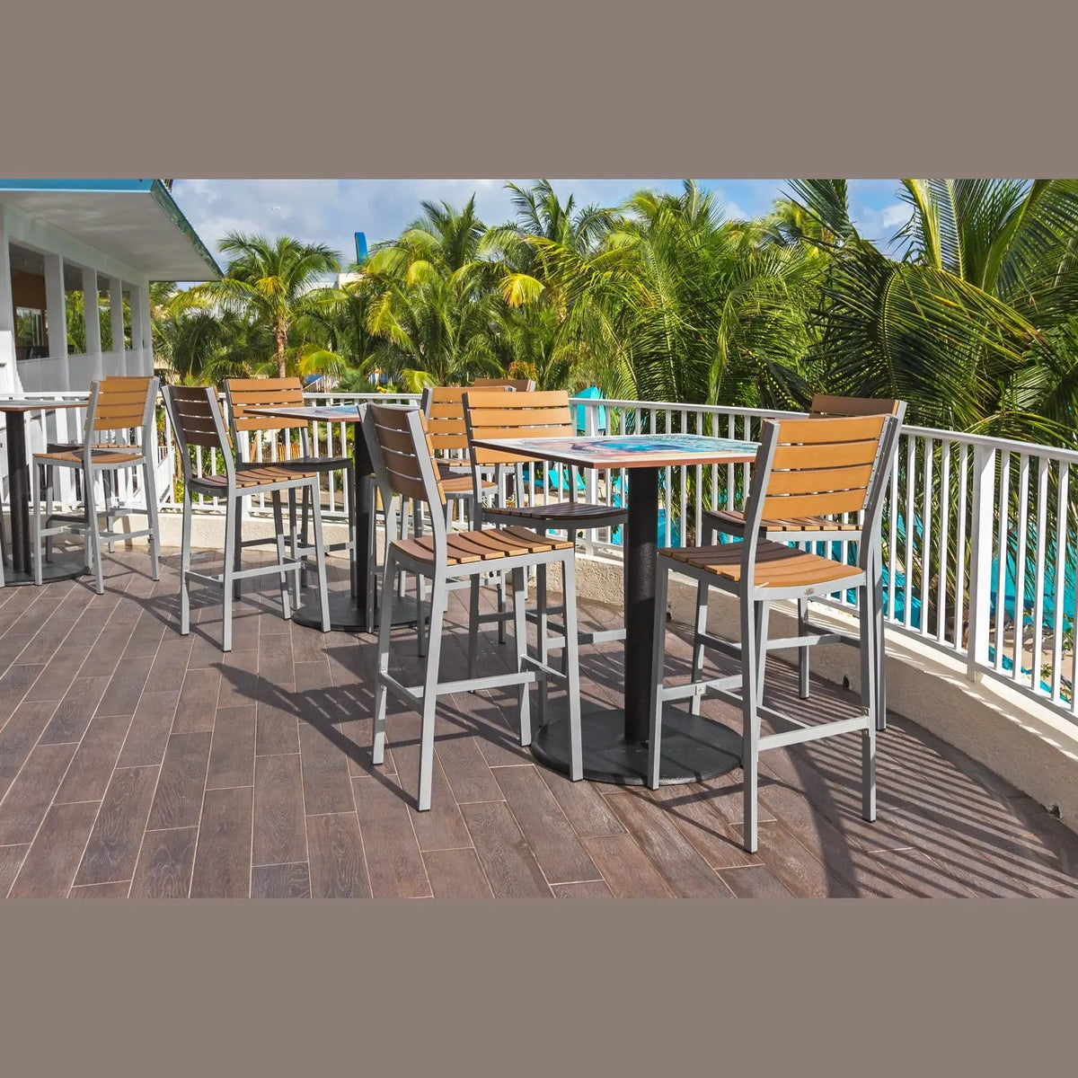 Source Vienna Bar Side Chair - BetterPatio.com