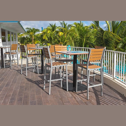 Source Vienna Bar Side Chair - BetterPatio.com