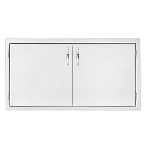 Summerset 36 Inch 2-Drawer Dry Storage Pantry & Access Door Combo SSDP-36AC - BetterPatio.com