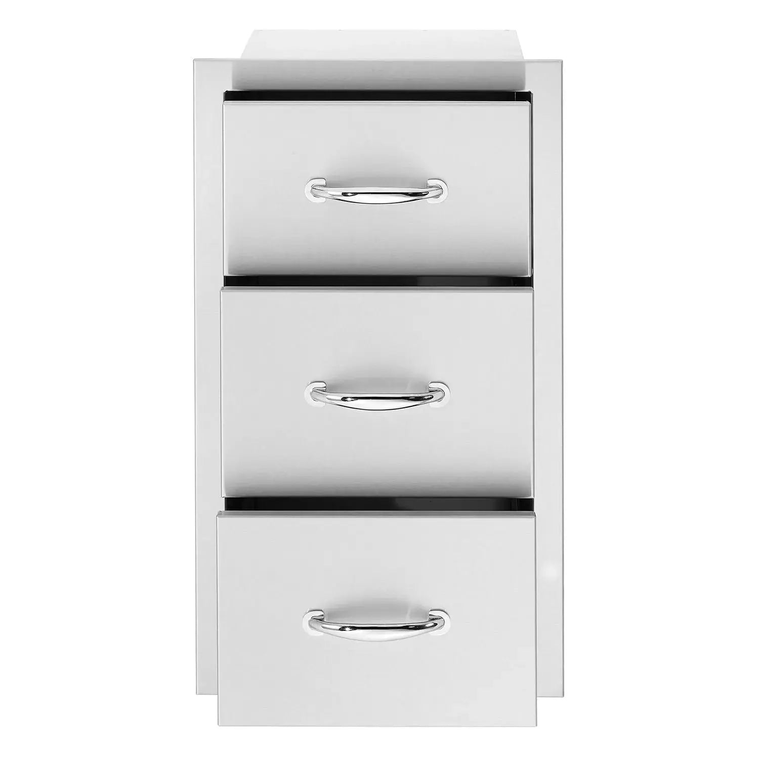 Summerset 15x15 inch Stainless Steel Drop In Sink and Hot and Cold Faucet SSNK-15D - BetterPatio.com