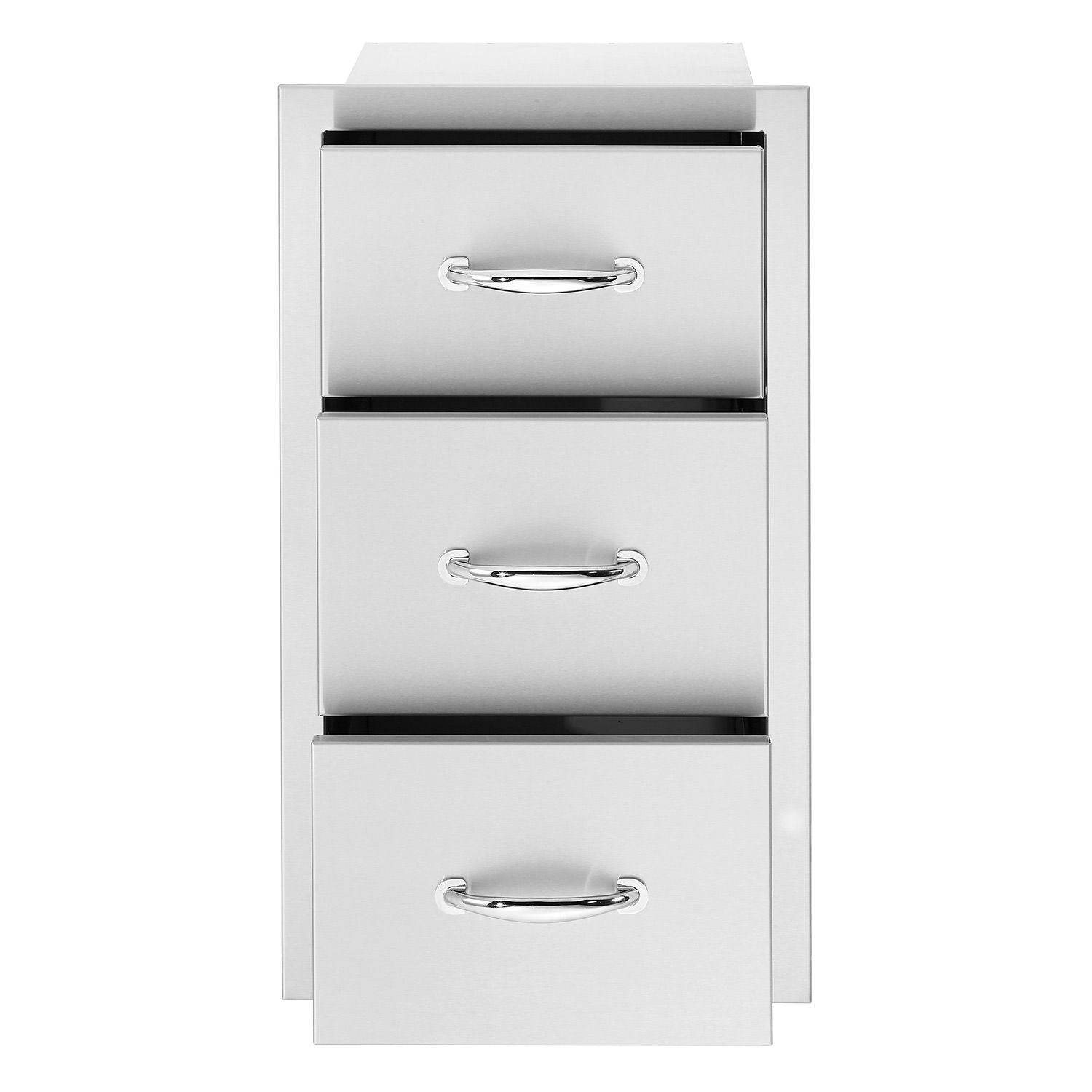 Summerset 15x15 inch Stainless Steel Drop In Sink and Hot and Cold Faucet SSNK-15D - BetterPatio.com