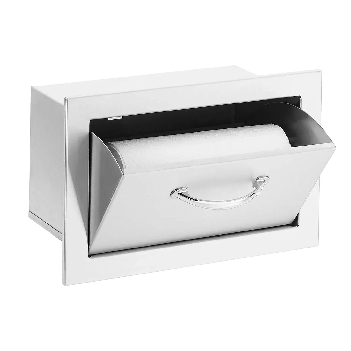 Summerset 15x15 inch Stainless Steel Drop In Sink and Hot and Cold Faucet SSNK-15D - BetterPatio.com