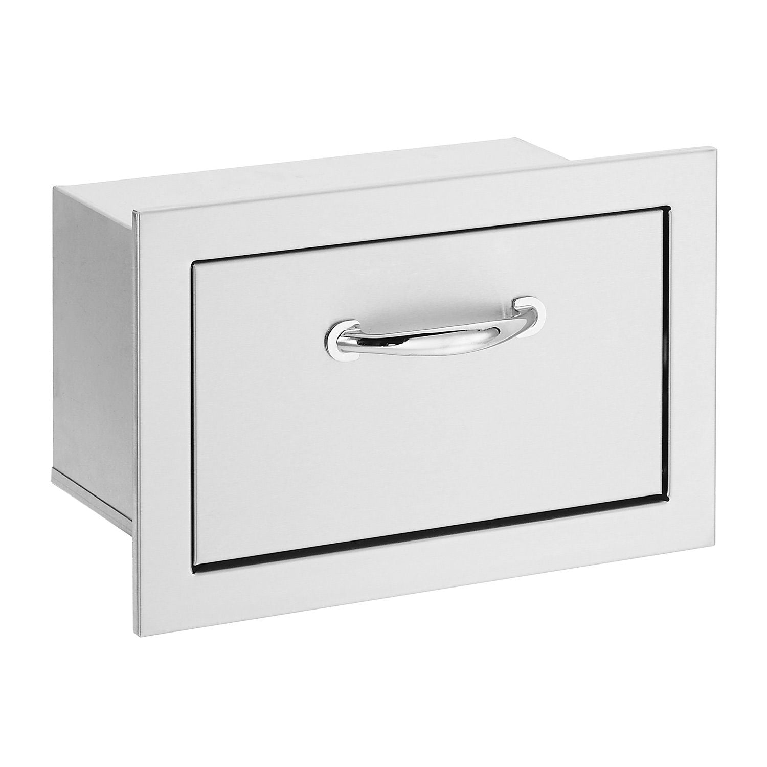 Summerset 15x15 inch Stainless Steel Drop In Sink and Hot and Cold Faucet SSNK-15D - BetterPatio.com