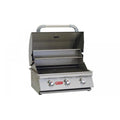 Bull Steer Premium 24-Inch Drop In Grill with 3 Burners, 45,000 BTUs, Natural Gas (69009)
