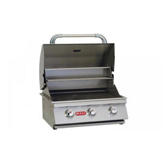 Bull Steer Premium 24-Inch Drop In Grill with 3 Burners, 45,000 BTUs, Natural Gas (69009)