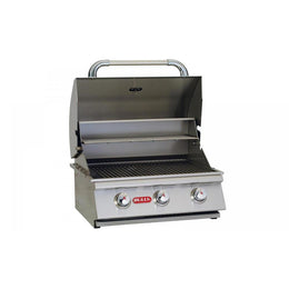 Bull Steer Premium 24-Inch Drop In Grill with 3 Burners, 45,000 BTUs, Natural Gas (69009)