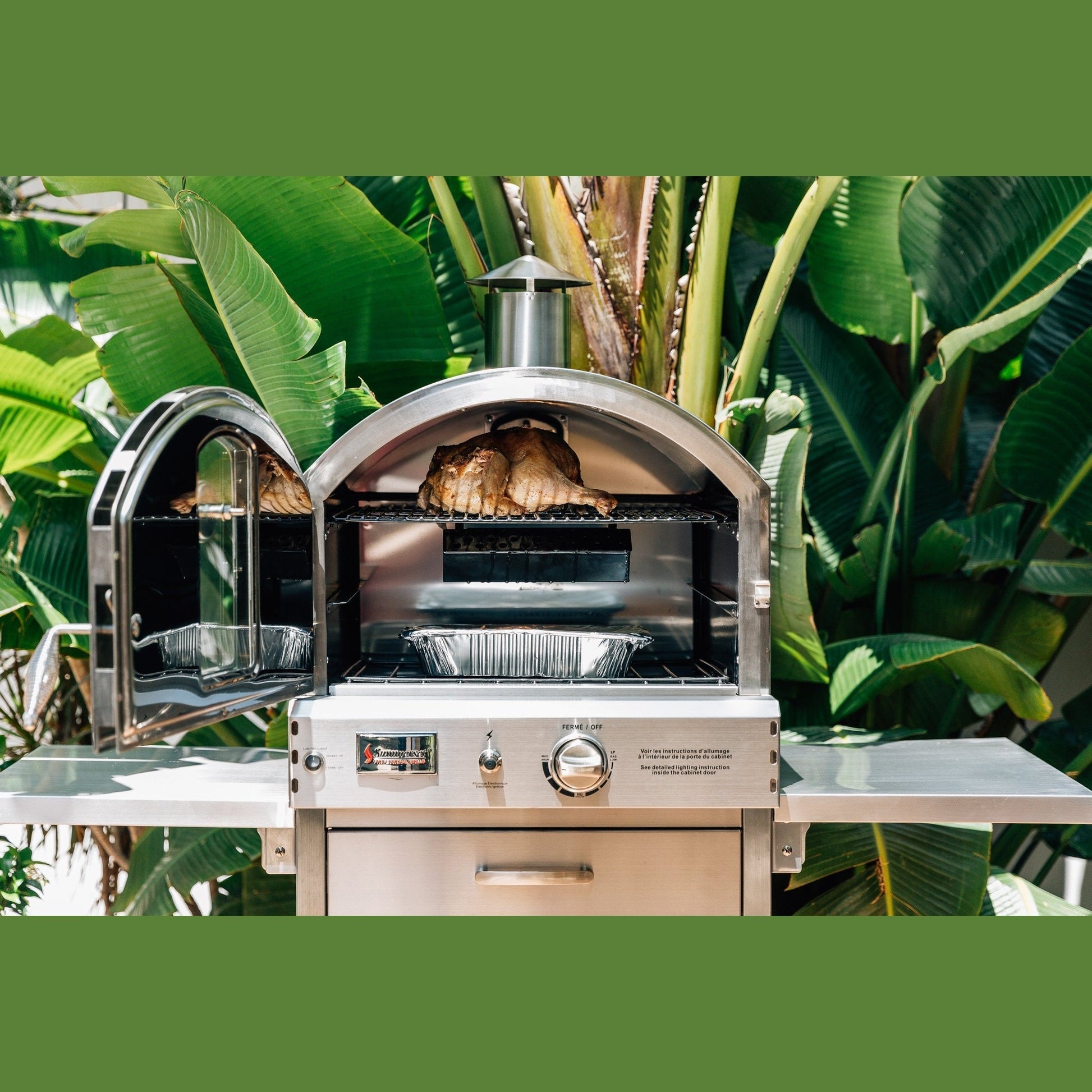 Summerset 15x15 inch Stainless Steel Drop In Sink and Hot and Cold Faucet SSNK-15D - BetterPatio.com