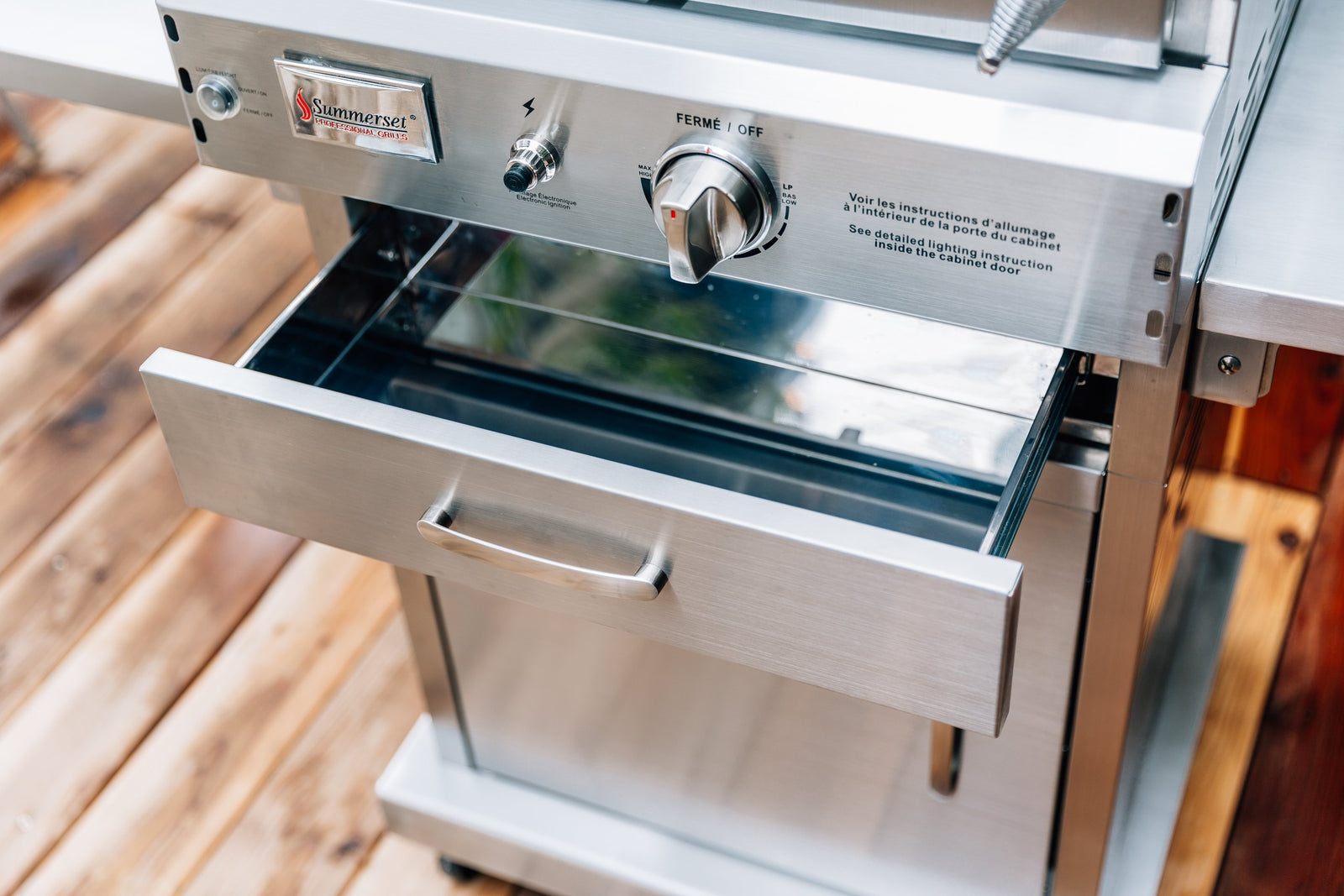 Summerset 15x15 inch Stainless Steel Drop In Sink and Hot and Cold Faucet SSNK-15D - BetterPatio.com