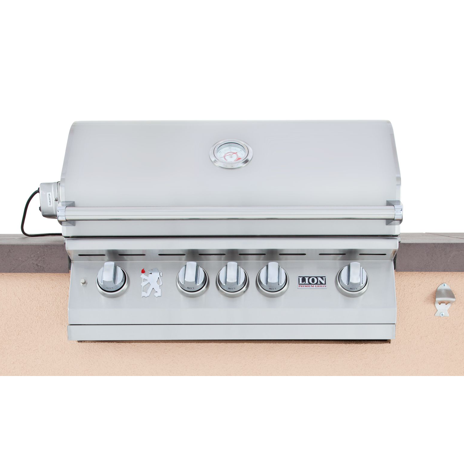 Lion Premium Grills Superior Q 72 Inch BBQ Island - front view superiorq21