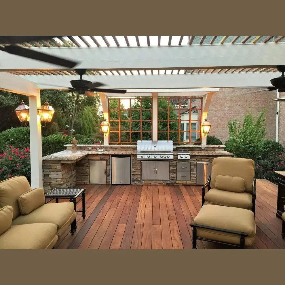 Summerset Alturi 42 ALT42T - Tropical ivory paradise pergolas outdoor kitchen