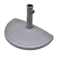 Blue Wave 20lb Resin Half Round Umbrella Base NU5420