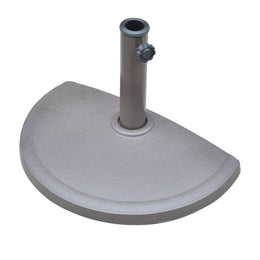 Blue Wave 20lb Resin Half Round Umbrella Base NU5420