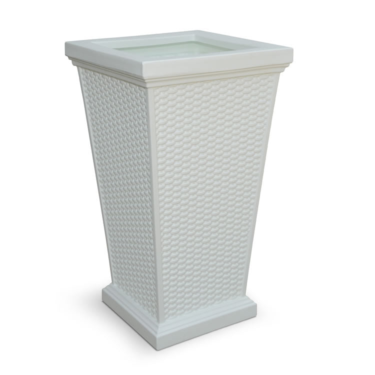 Mayne Wellington 28" Tall Planter 5863 - BetterPatio.com