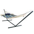 Blue Wave Island Retreat 15ft Hammock Set Blue Cover NU3110