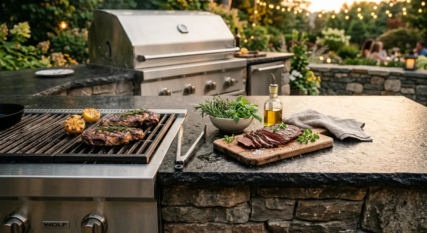 Outdoor Kitchen Detail